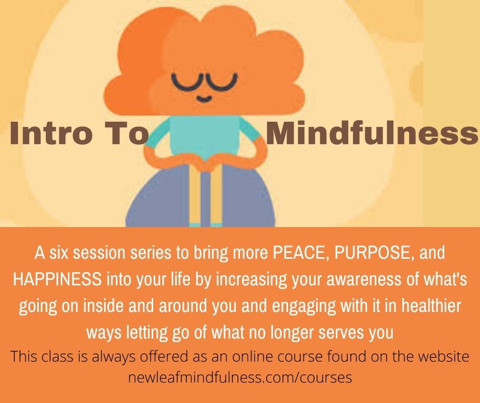 Introduction to mindful meditation class
